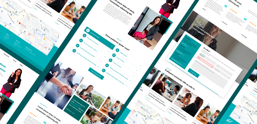 Case Gabrielle Leal - Identidade visual completa e website institucional para marca de impacto.