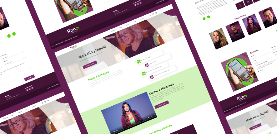 Case Rima Marketing - Branding e website institucional