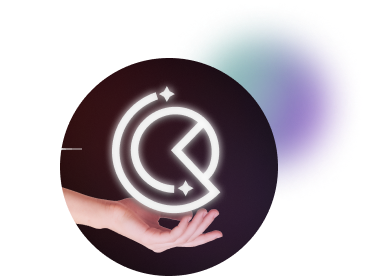 logo com adornos espaciais